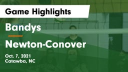 Bandys  vs Newton-Conover  Game Highlights - Oct. 7, 2021