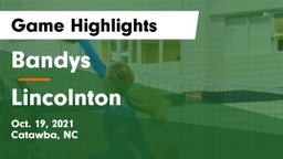 Bandys  vs Lincolnton Game Highlights - Oct. 19, 2021