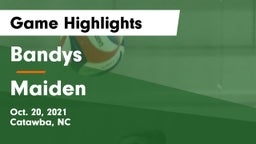 Bandys  vs Maiden Game Highlights - Oct. 20, 2021