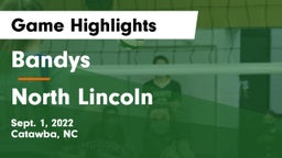 Bandys  vs North Lincoln  Game Highlights - Sept. 1, 2022