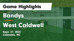 Bandys  vs West Caldwell Game Highlights - Sept. 27, 2022