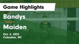 Bandys  vs Maiden  Game Highlights - Oct. 4, 2022