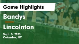 Bandys  vs Lincolnton  Game Highlights - Sept. 5, 2023