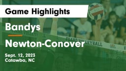 Bandys  vs Newton-Conover  Game Highlights - Sept. 12, 2023