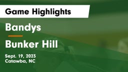 Bandys  vs Bunker Hill  Game Highlights - Sept. 19, 2023