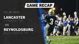 Recap: Lancaster  vs. Reynoldsburg  2016