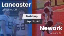 Matchup: Lancaster vs. Newark  2017