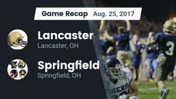Recap: Lancaster  vs. Springfield  2017
