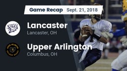 Recap: Lancaster  vs. Upper Arlington  2018