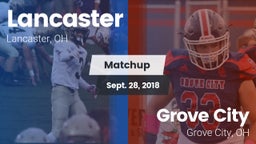 Matchup: Lancaster vs. Grove City  2018