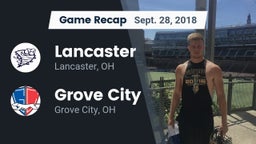 Recap: Lancaster  vs. Grove City  2018