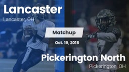 Matchup: Lancaster vs. Pickerington North  2018