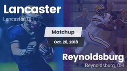 Matchup: Lancaster vs. Reynoldsburg  2018