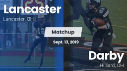Matchup: Lancaster vs. Darby  2019