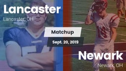 Matchup: Lancaster vs. Newark  2019