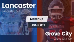 Matchup: Lancaster vs. Grove City  2019