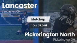 Matchup: Lancaster vs. Pickerington North  2019