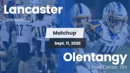 Matchup: Lancaster vs. Olentangy  2020