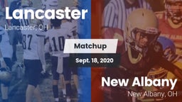 Matchup: Lancaster vs. New Albany  2020