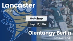 Matchup: Lancaster vs. Olentangy Berlin  2020