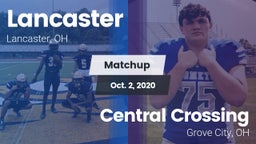 Matchup: Lancaster vs. Central Crossing  2020