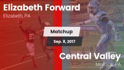 Matchup: Forward vs. Central Valley  2017