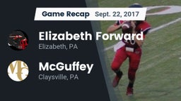 Recap: Elizabeth Forward  vs. McGuffey  2017