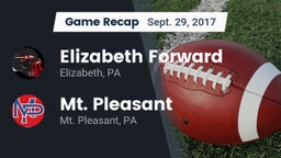 Recap: Elizabeth Forward  vs. Mt. Pleasant  2017