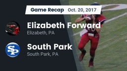 Recap: Elizabeth Forward  vs. South Park  2017