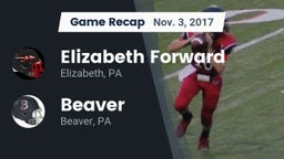 Recap: Elizabeth Forward  vs. Beaver  2017