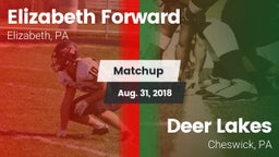 Matchup: Forward vs. Deer Lakes  2018