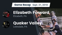 Recap: Elizabeth Forward  vs. Quaker Valley  2018