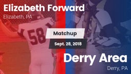 Matchup: Forward vs. Derry Area 2018