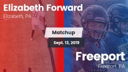 Matchup: Forward vs. Freeport  2019