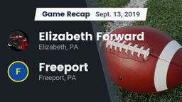 Recap: Elizabeth Forward  vs. Freeport  2019