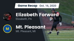Recap: Elizabeth Forward  vs. Mt. Pleasant  2020