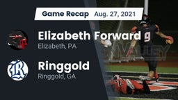 Recap: Elizabeth Forward  vs. Ringgold  2021
