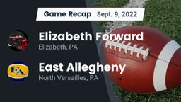 Recap: Elizabeth Forward  vs. East Allegheny  2022