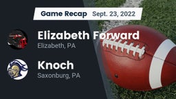 Recap: Elizabeth Forward  vs. Knoch  2022