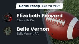 Recap: Elizabeth Forward  vs. Belle Vernon  2022