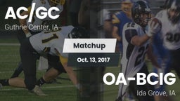 Matchup: AC/GC  vs. OA-BCIG  2017