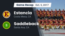 Recap: Estancia  vs. Saddleback  2017