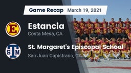 Recap: Estancia  vs. St. Margaret's Episcopal School 2021