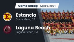 Recap: Estancia  vs. Laguna Beach  2021