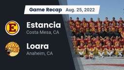 Recap: Estancia  vs. Loara  2022