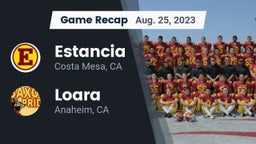 Recap: Estancia  vs. Loara  2023