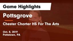 Pottsgrove  vs Chester Charter HS For The Arts Game Highlights - Oct. 8, 2019