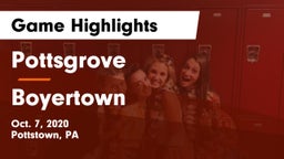 Pottsgrove  vs Boyertown  Game Highlights - Oct. 7, 2020