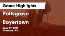 Pottsgrove  vs Boyertown  Game Highlights - Sept. 29, 2021
