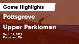 Pottsgrove  vs Upper Perkiomen Game Highlights - Sept. 14, 2022